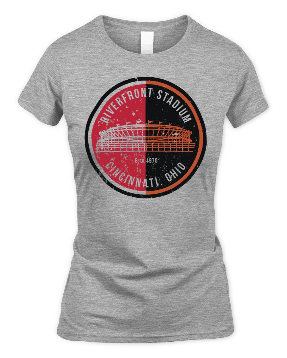 Cincy Shirts Riverfront Stadium - 1970 Shirt
