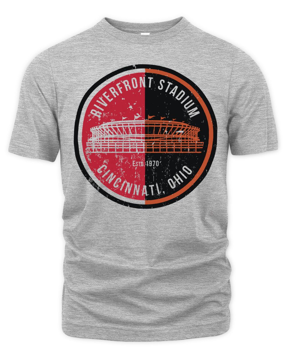 Cincy Shirts Riverfront Stadium - 1970 Shirt