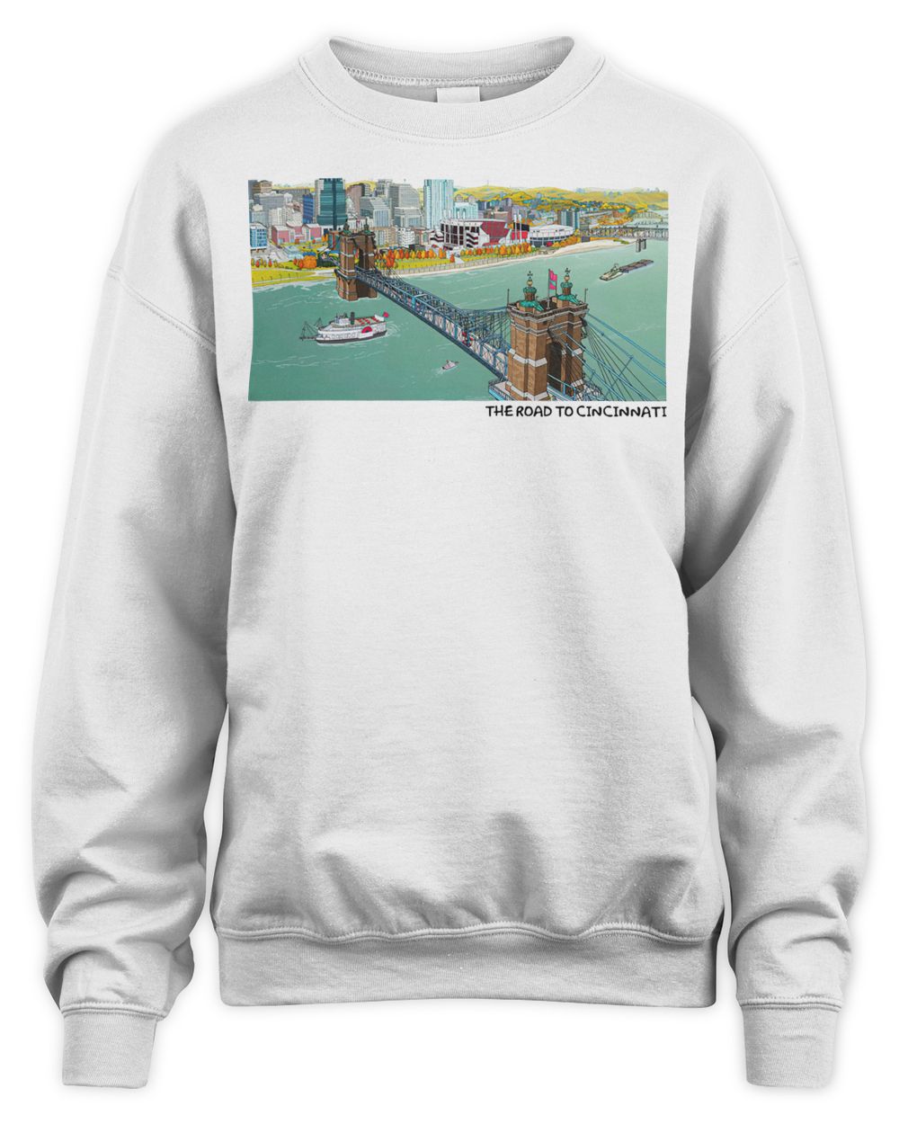 Cincy Shirts Simpsonati - the Road to Cincinnati Shirt