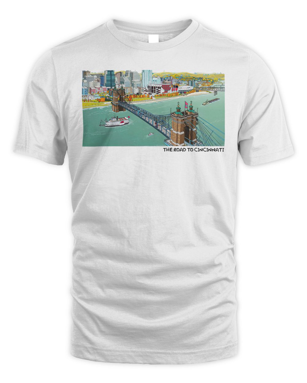Cincy Shirts Simpsonati - the Road to Cincinnati Shirt