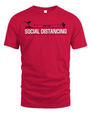 Cincy Shirts Social Distancing - Baseball Shirt