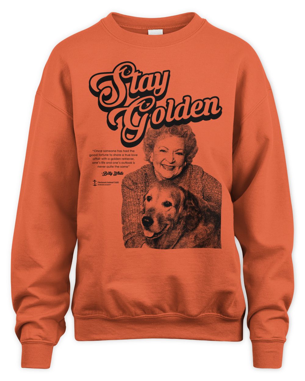 Cincy Shirts Stay Golden Care Shirt
