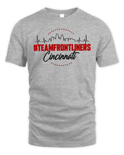 Cincy Shirts #Teamfrontliners Cincinnati Shirt