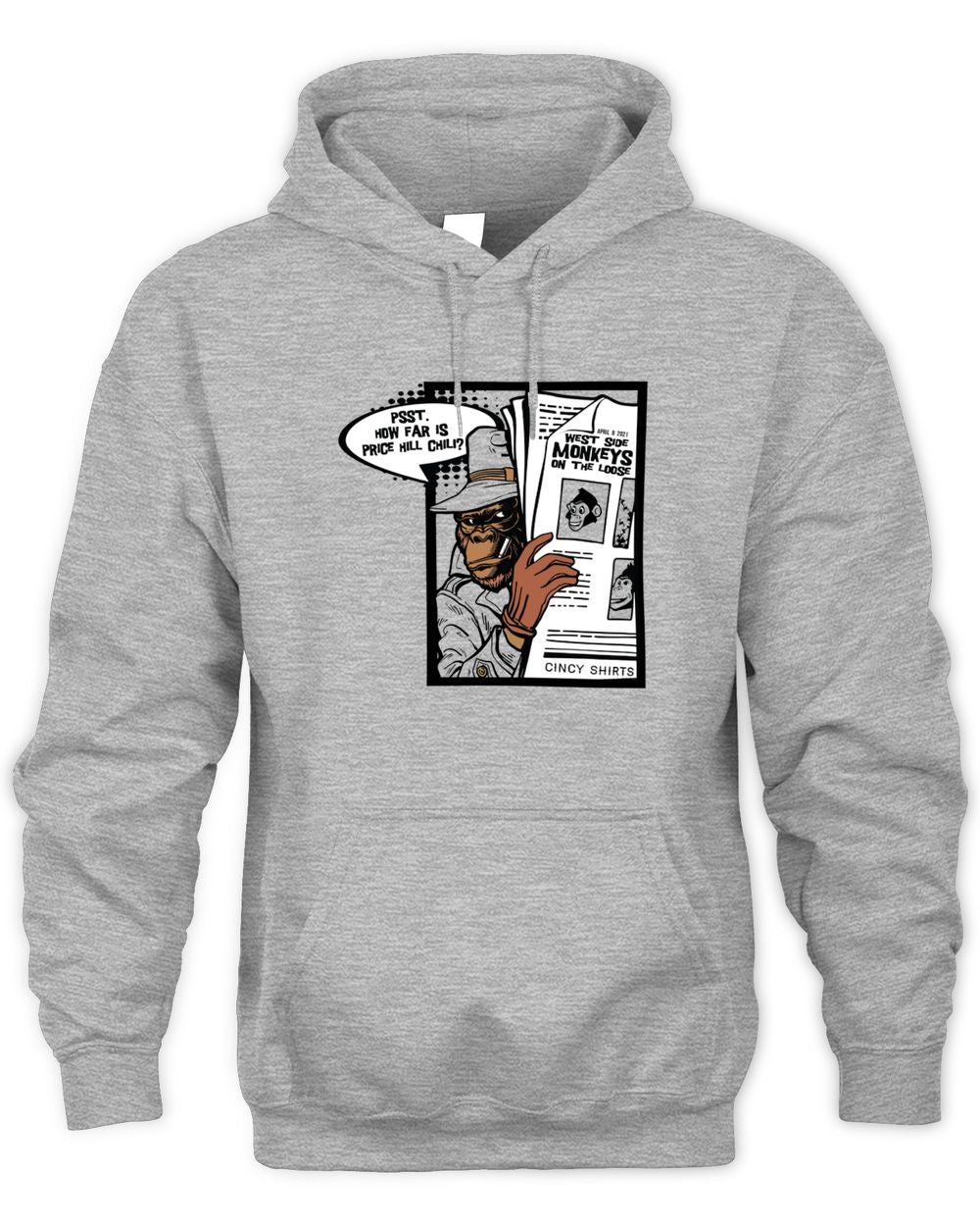 Cincy Shirts Undercover Monkeys Shirt