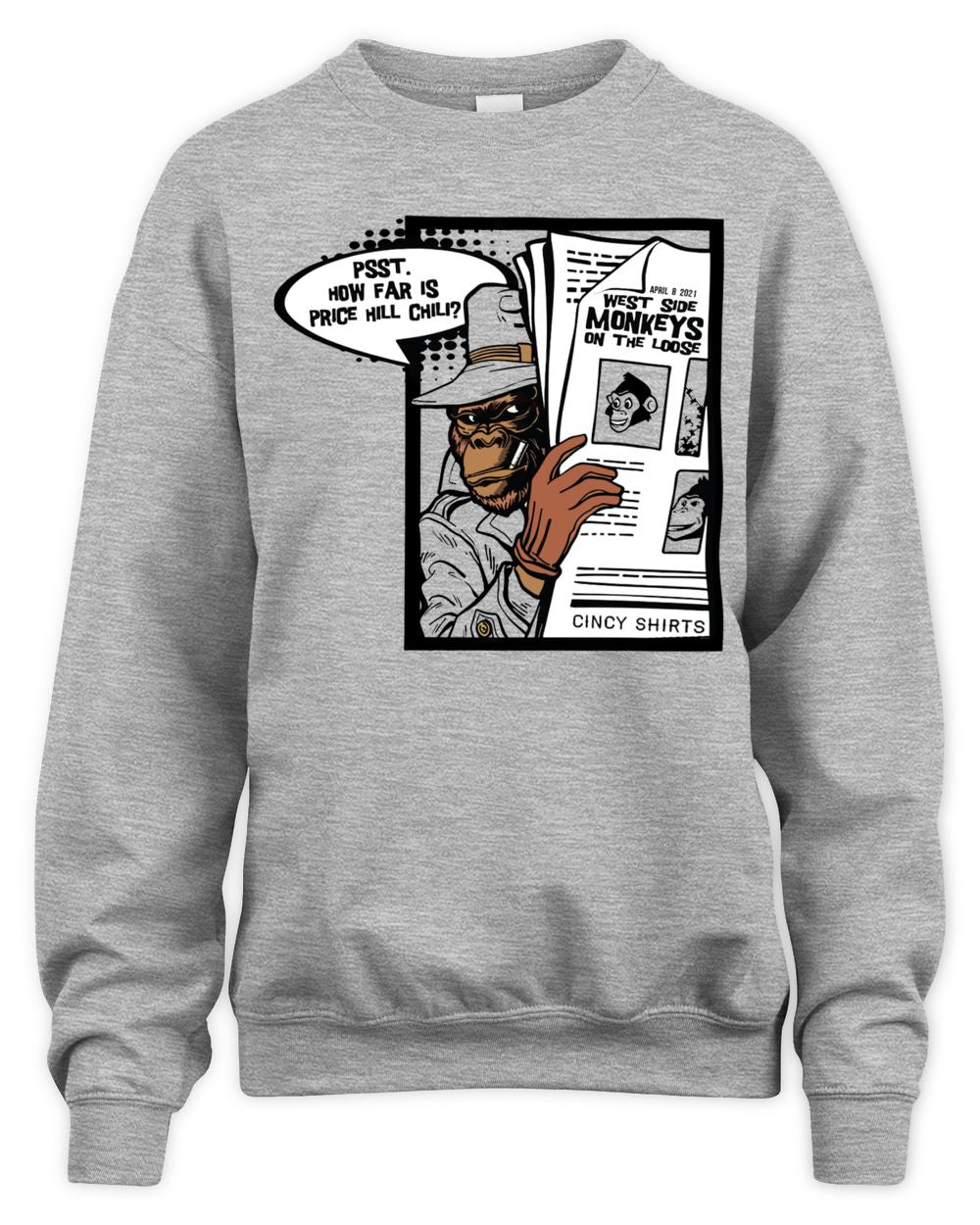 Cincy Shirts Undercover Monkeys Shirt