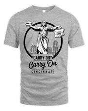 Cincy Shirts Virtual Taste of Cincinnati Carry Out, Carry on Cincinnati Shirt