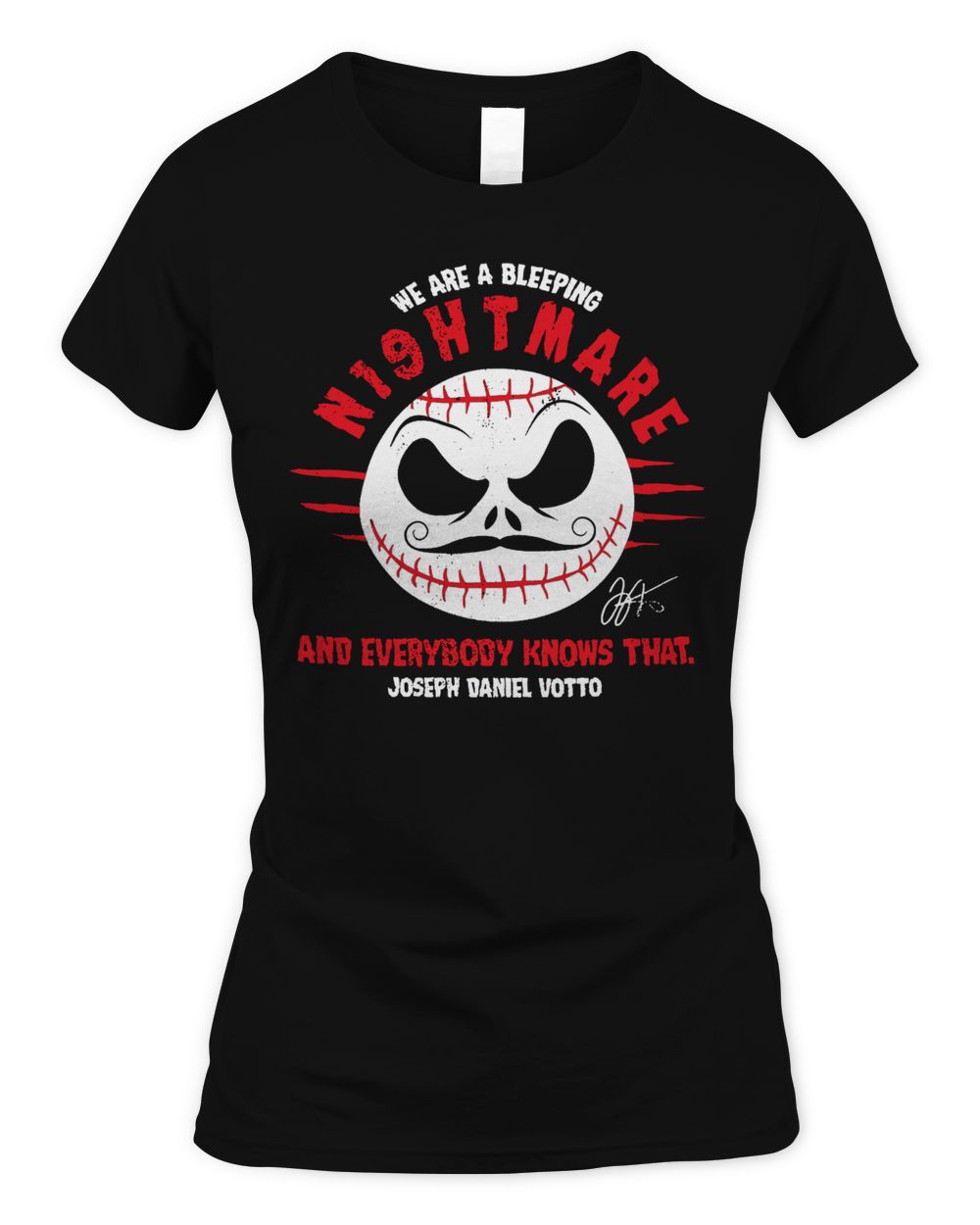 Cincy Shirts We Are a Nightmare Joey Votto Shirt
