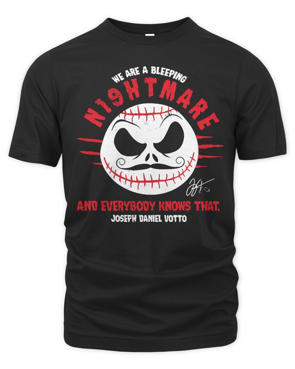 Cincy Shirts We Are a Nightmare Joey Votto Shirt