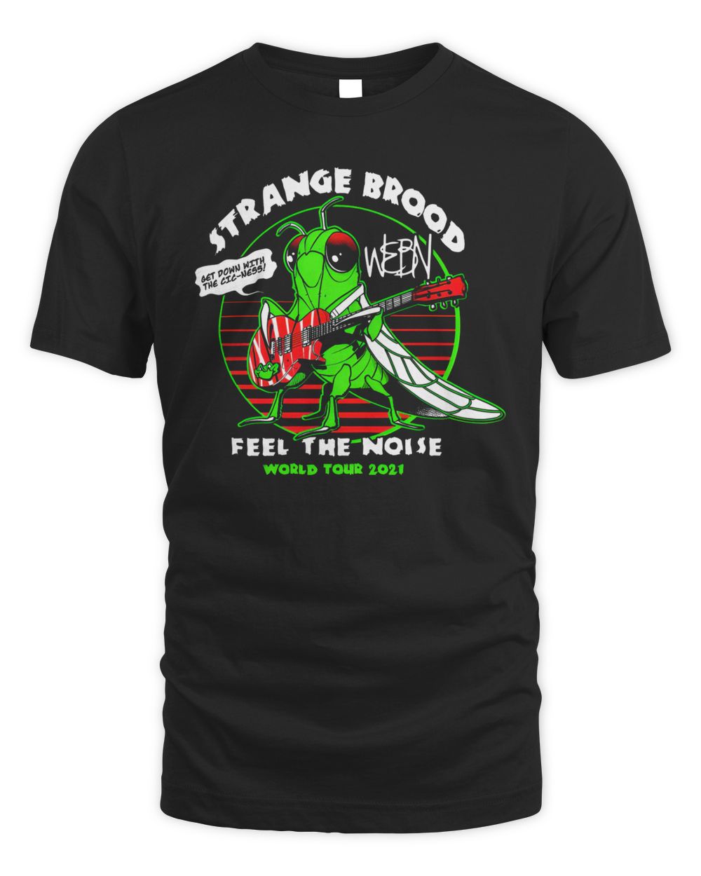 Cincy Shirts Webn Cicadas World Tour 2021 Shirt