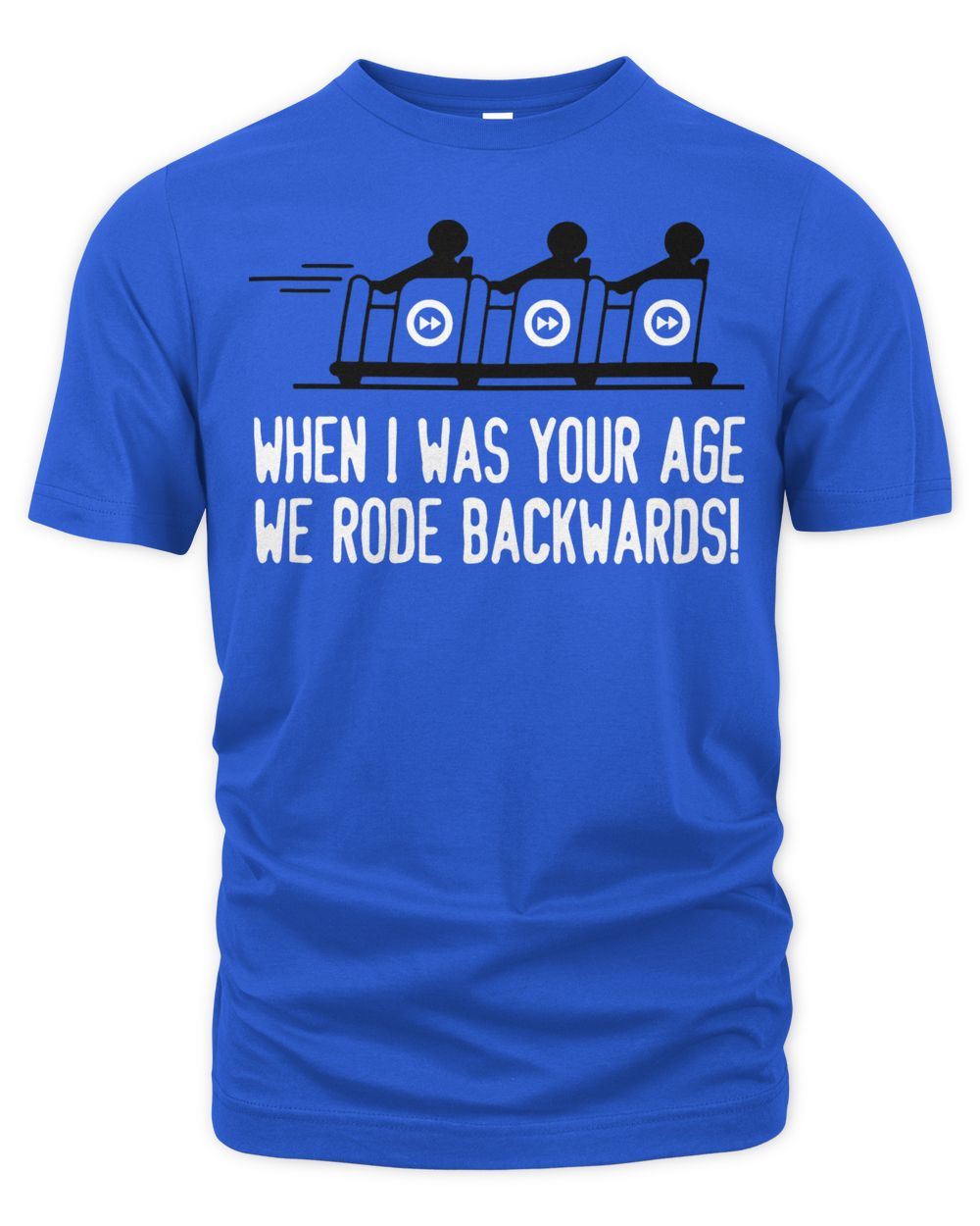 Cincy Shirts When I Was Your Age We Rode Backwards Shirt
