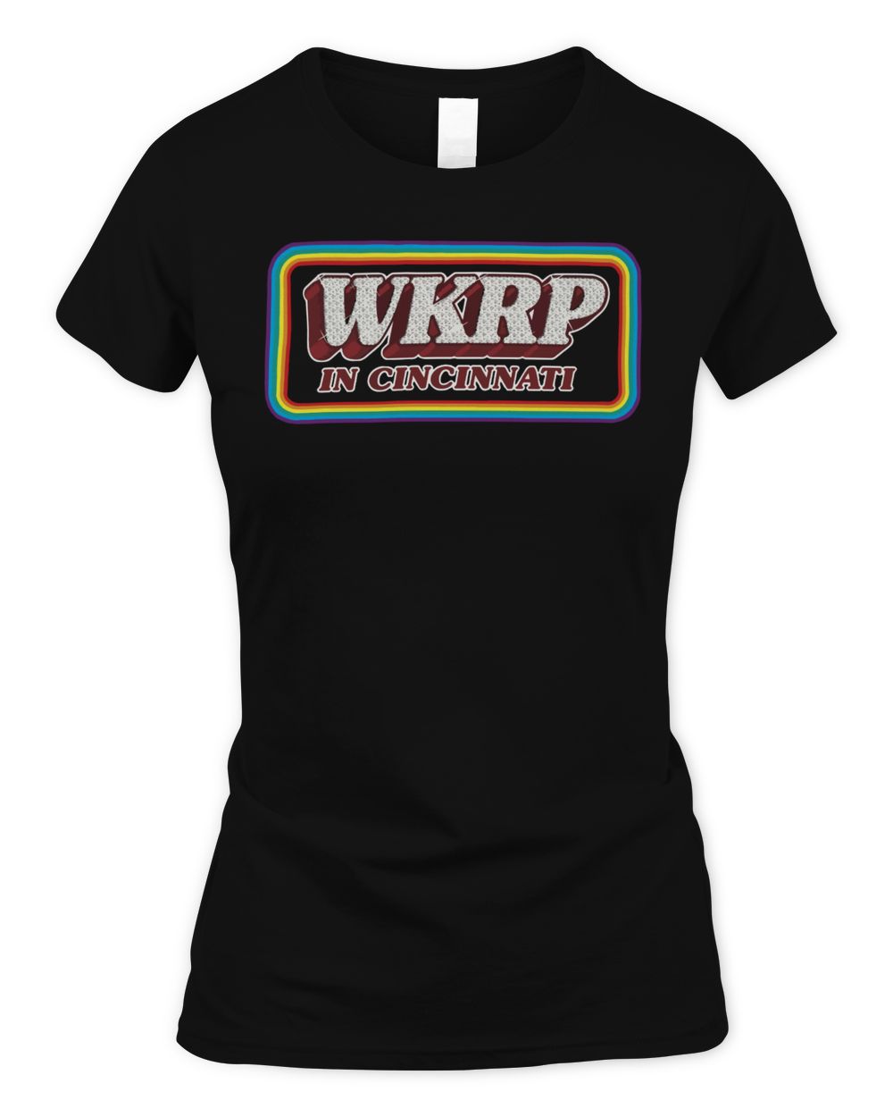 Cincy Shirts Wkrp in Cincinnati Logo Shirt