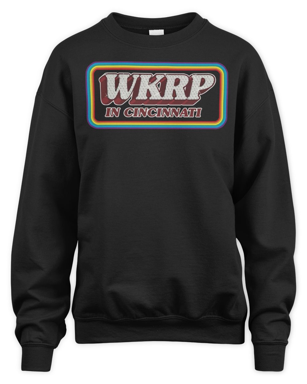 Cincy Shirts Wkrp in Cincinnati Logo Shirt