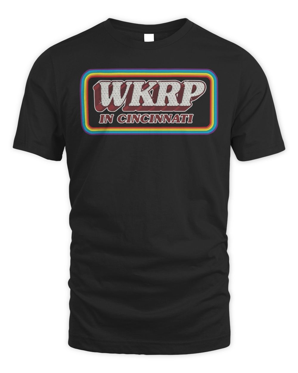 Cincy Shirts Wkrp in Cincinnati Logo Shirt