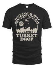 Cincy Shirts Wkrp Turkey Drop Shirt