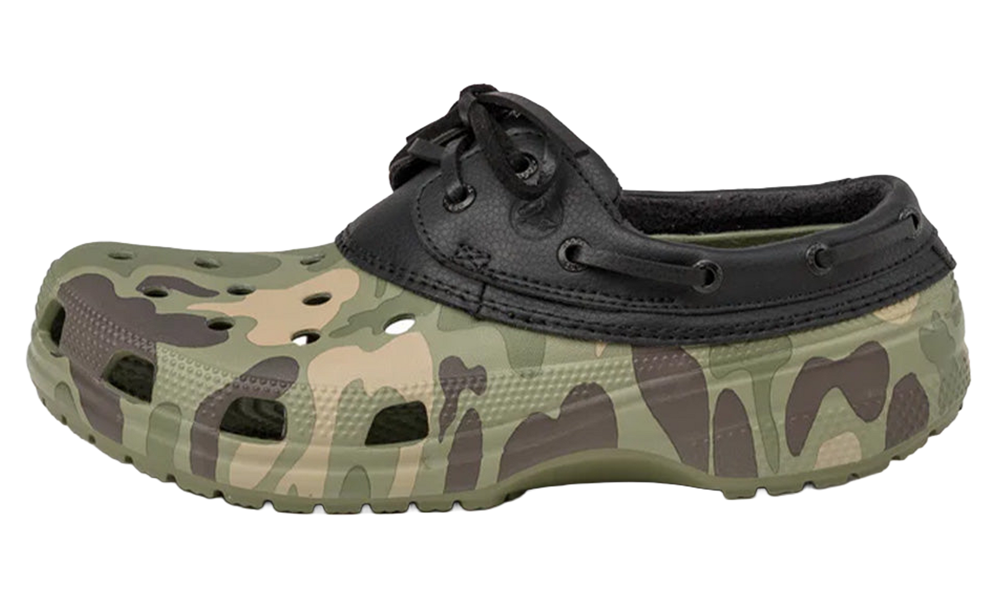 Classic Duck Camo Boat Shoe "Black" 212951 0SL