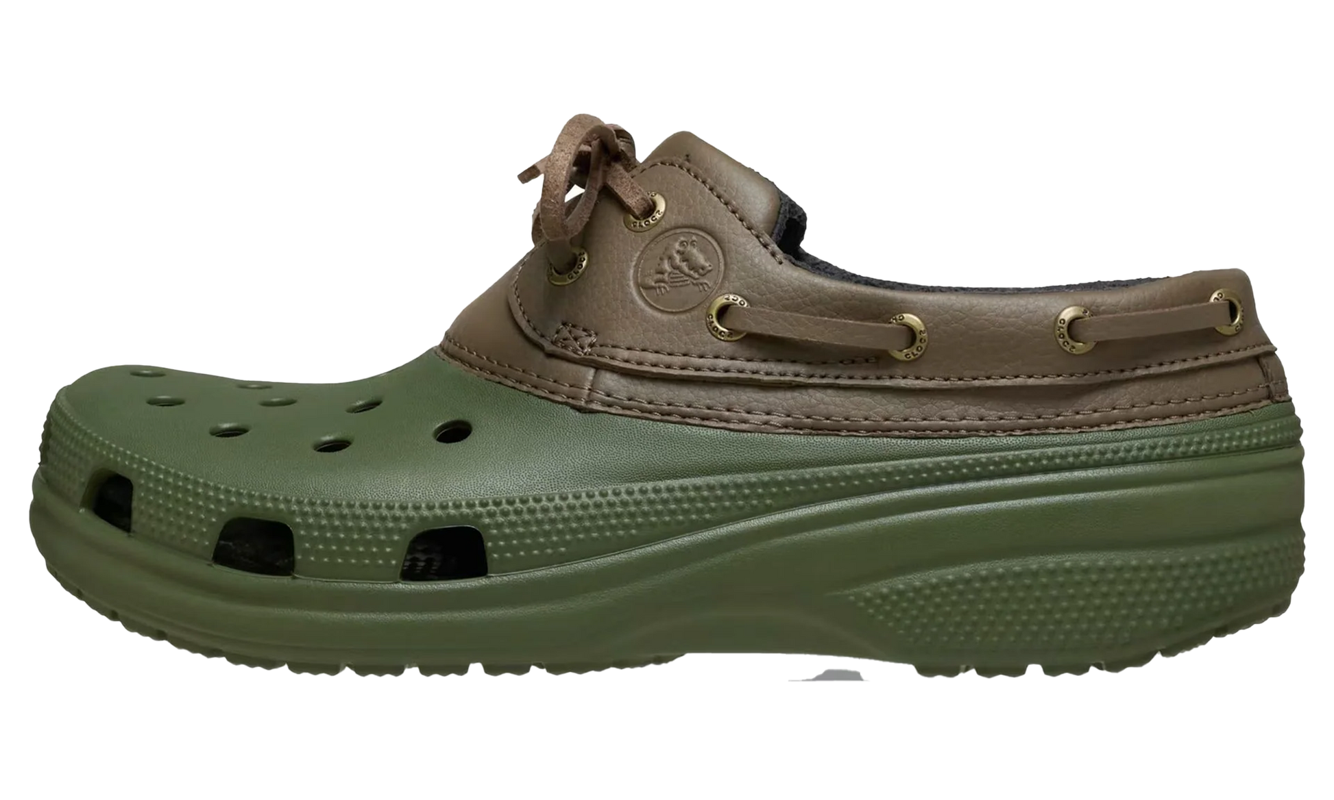 Classic Islander Boat "Army Green Walnut"