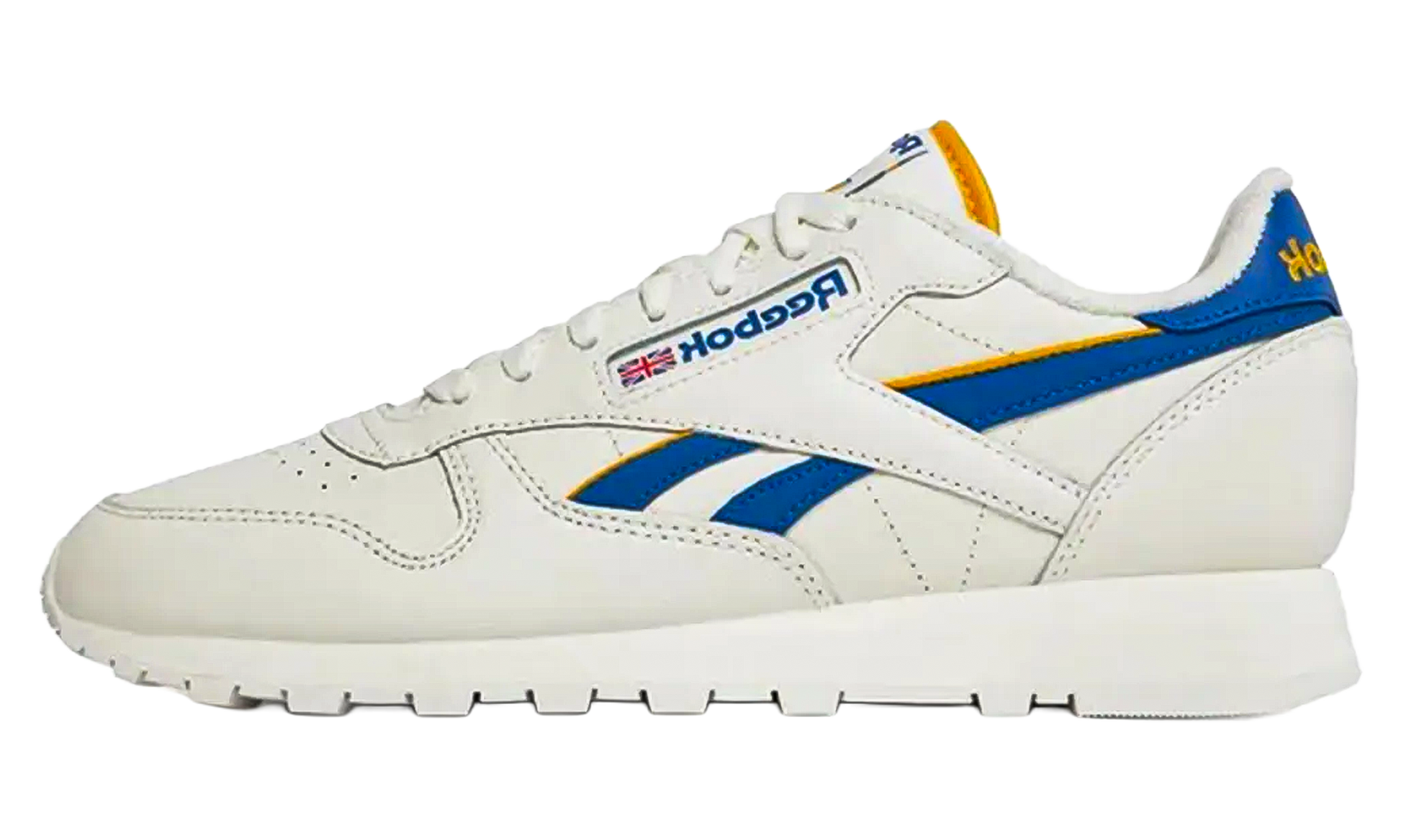 Classic Leather "Chalk Vector Blue Gold"