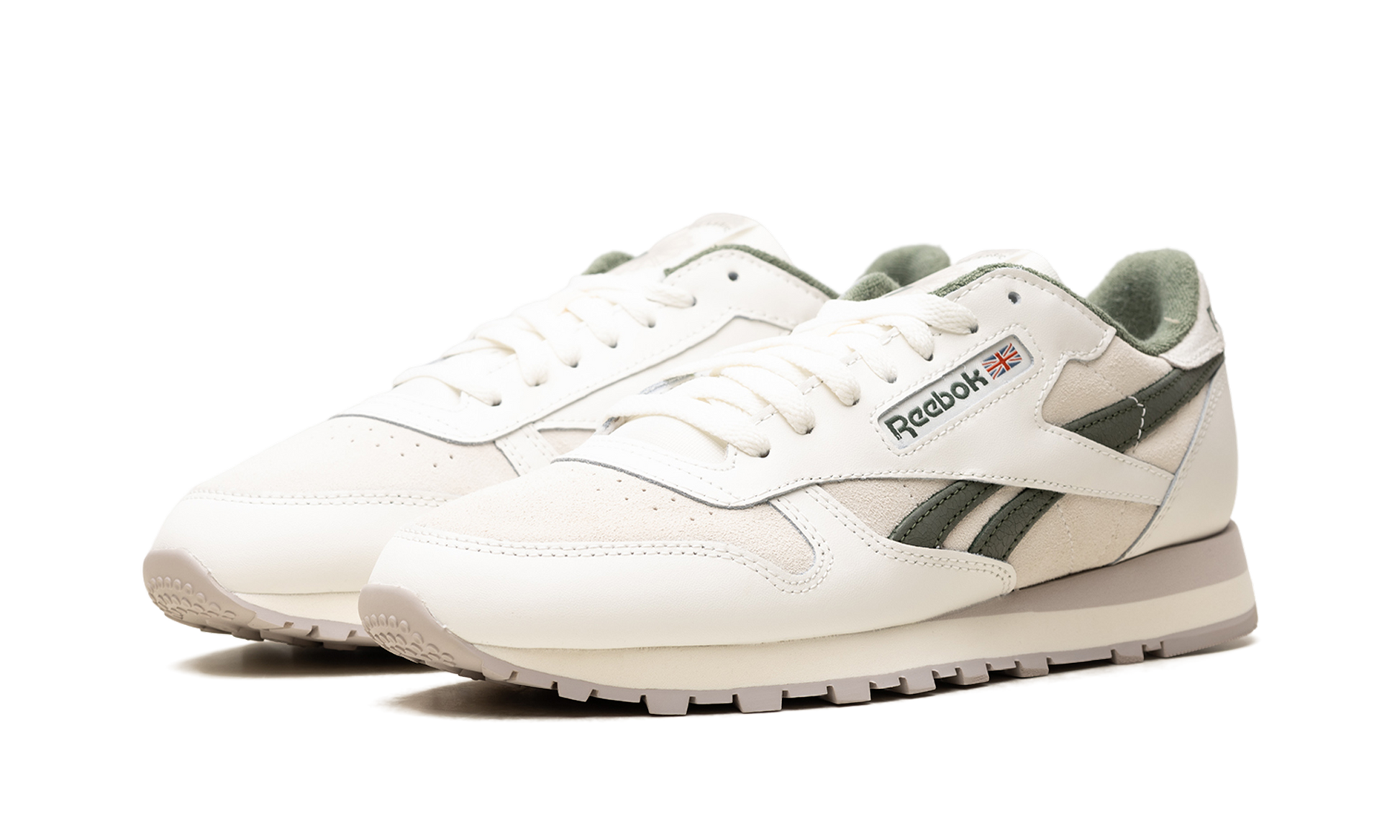 Classic Leather "Chalk/chalk/green" 100209516