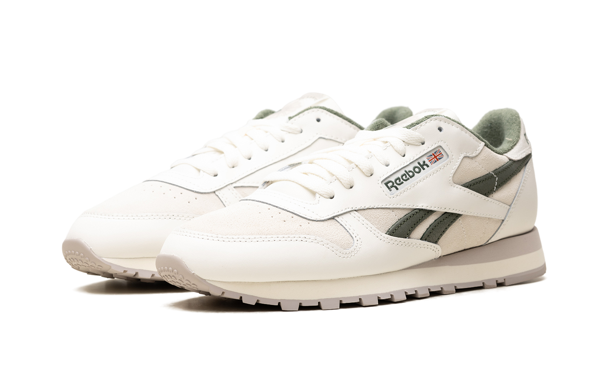 Classic Leather "Chalk/chalk/green" 100209516