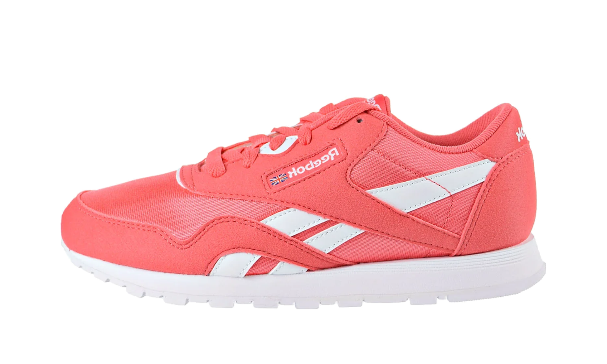 Classic Leather Nylon GS "Bright Rose/white"