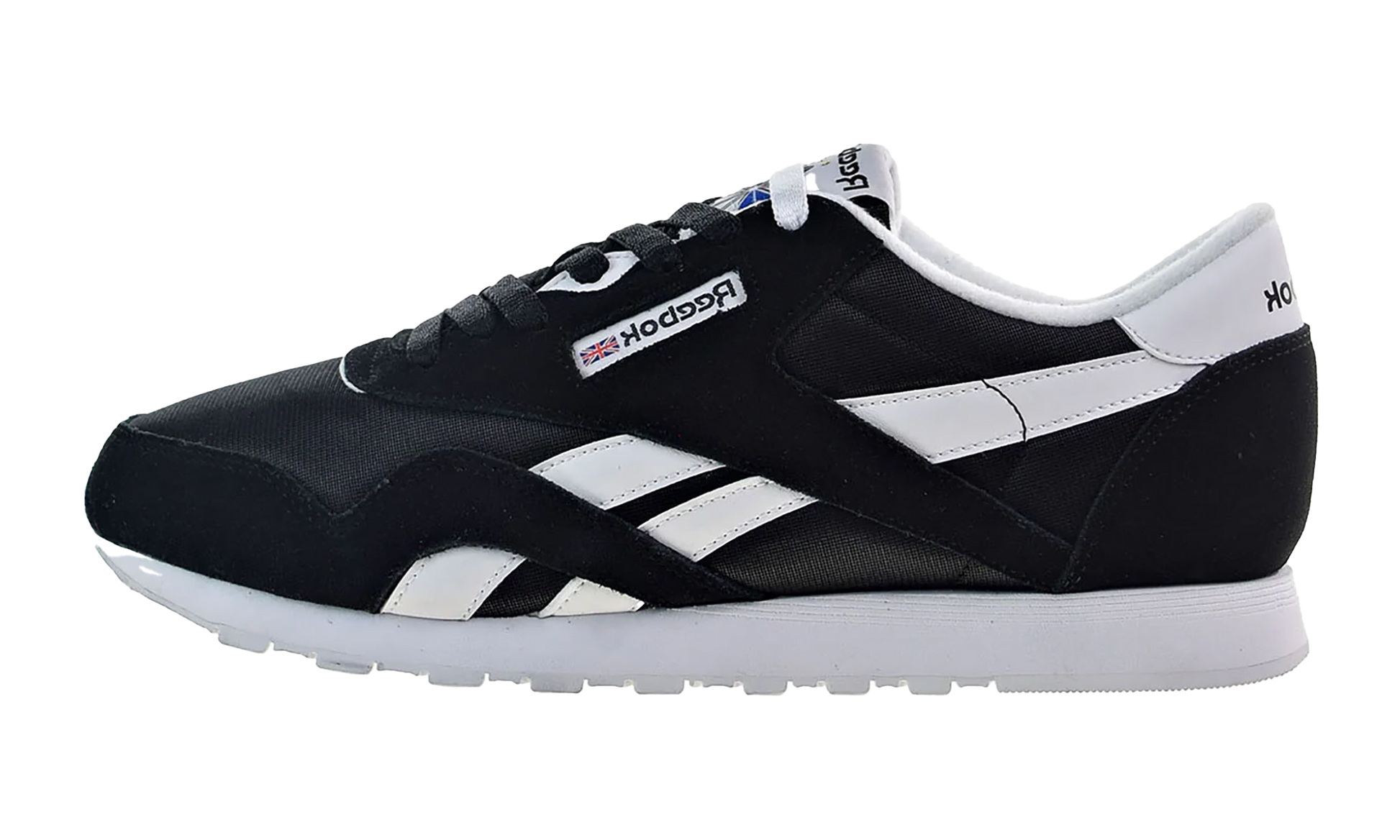 Classic Leather Nylon Women "Black-white"