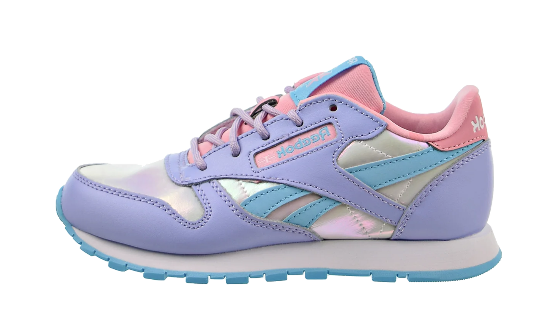 Classic Leather Ps "Lilac Glow-digital Blue-pink Glow"