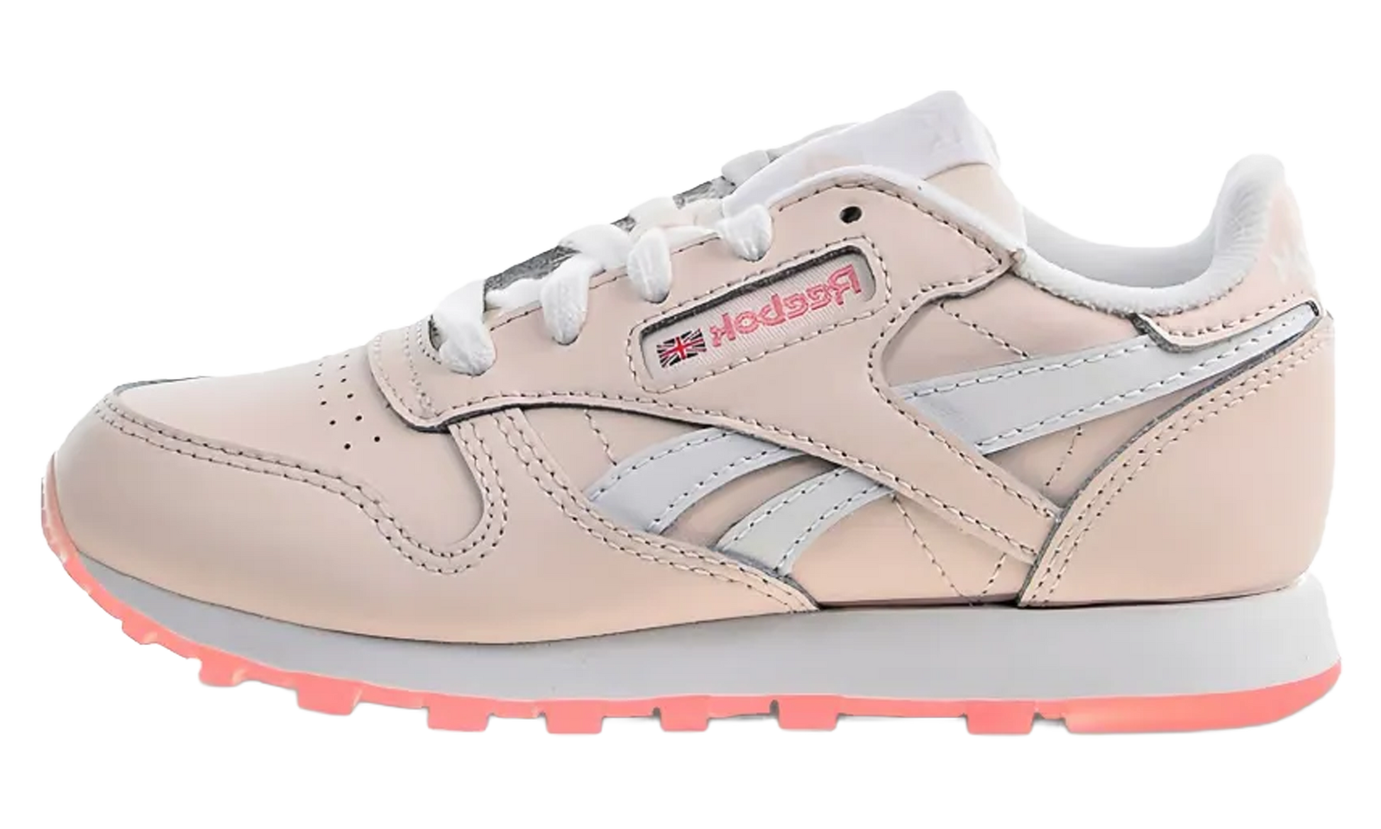 Classic Leather Ps "Pink White Panton"