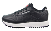 Classic Leather Ripple Women "Black White"