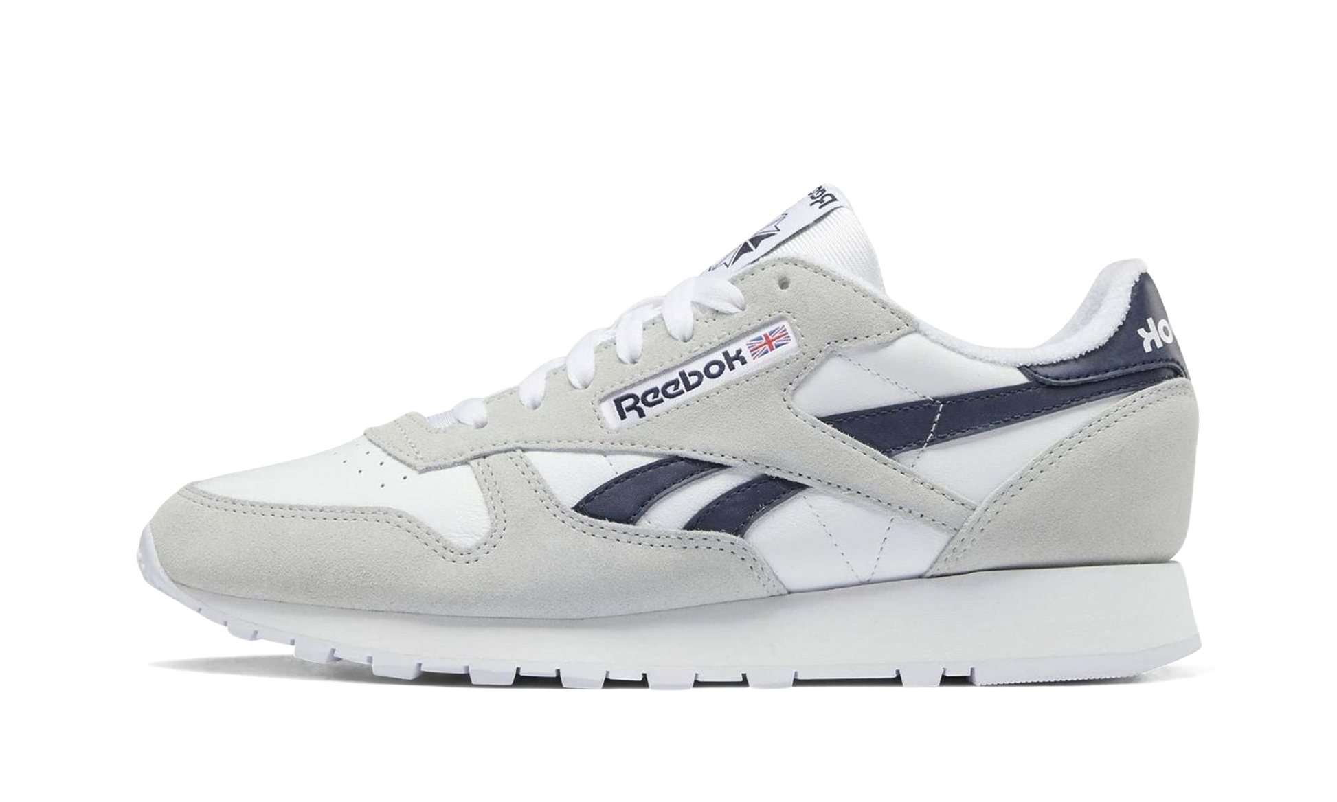 Classic Leather "White Blue"