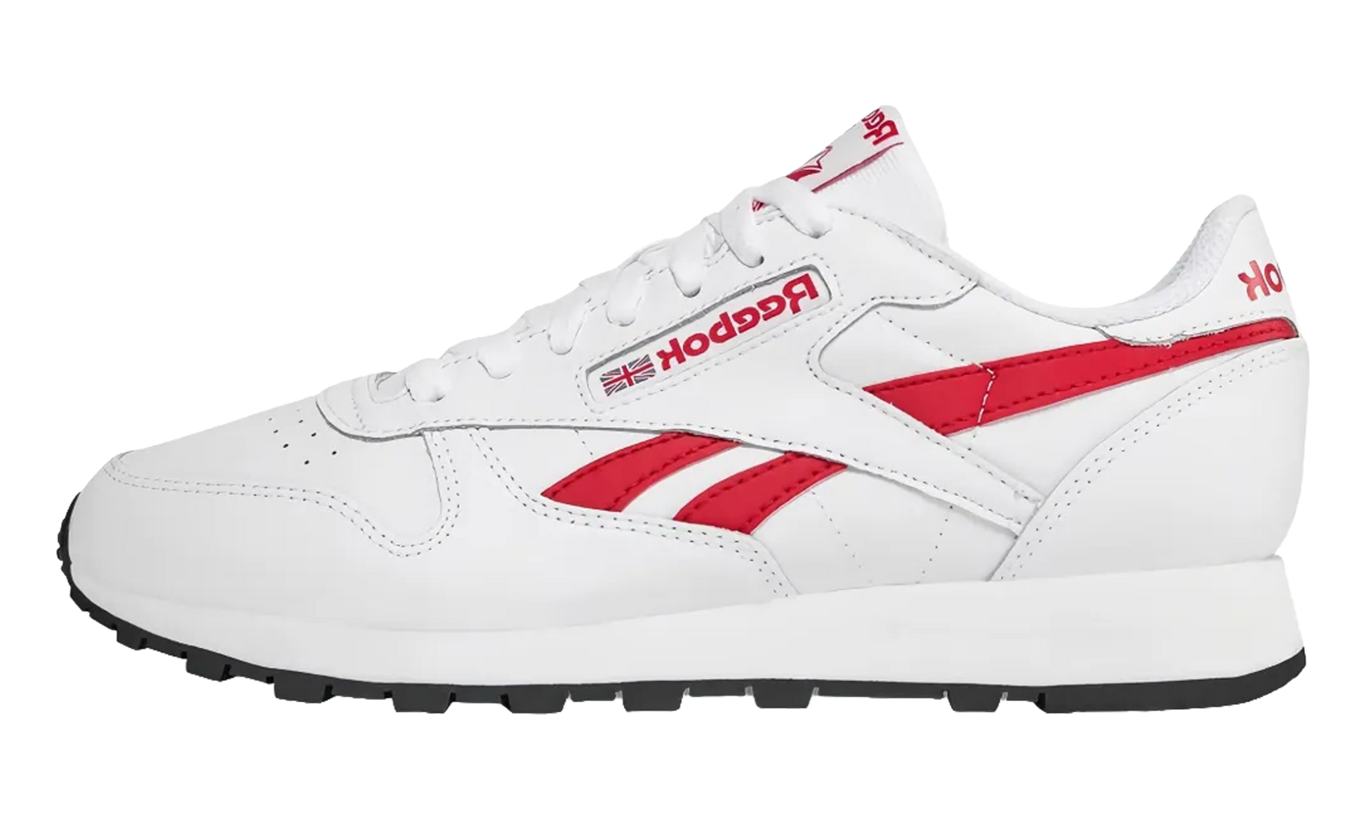 Classic Leather "White Vector Red"