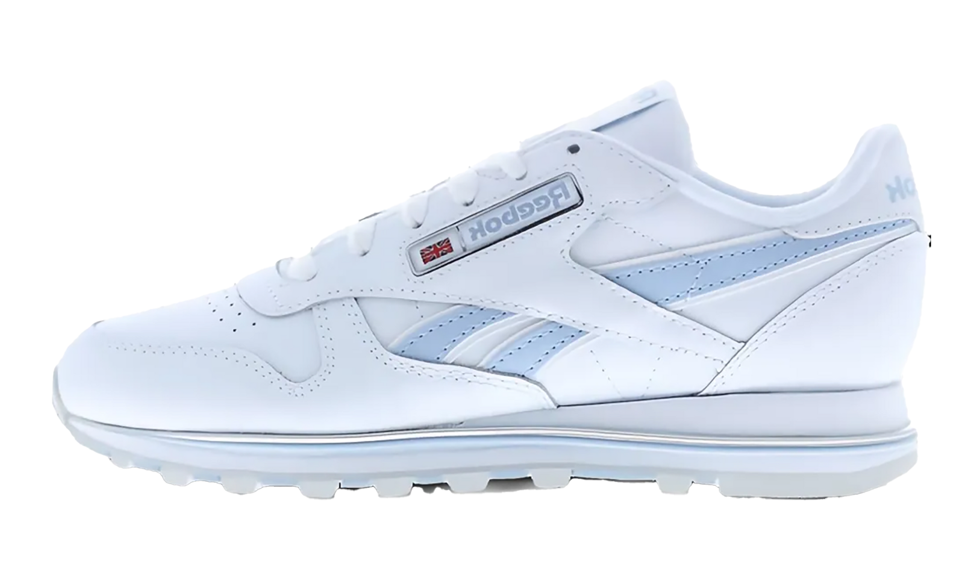 Classic Leather Women "White Pale Blue"