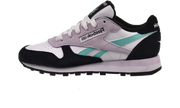 Classic Leather Women "White/aqua/black"