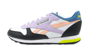 Classic Leather Women "White/black/purple"