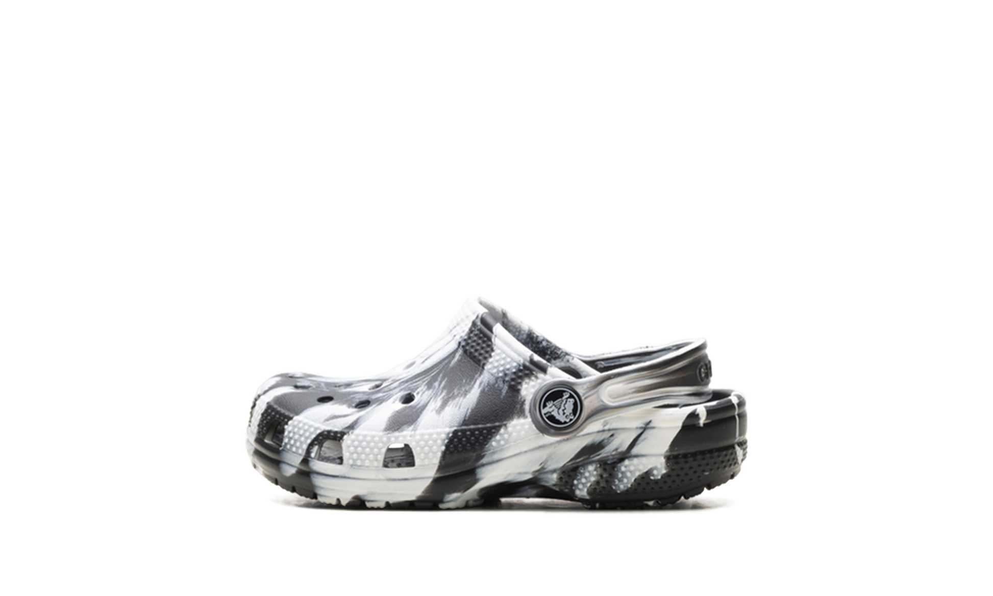 Classic Marbled Clog Td "Black" 206838 066