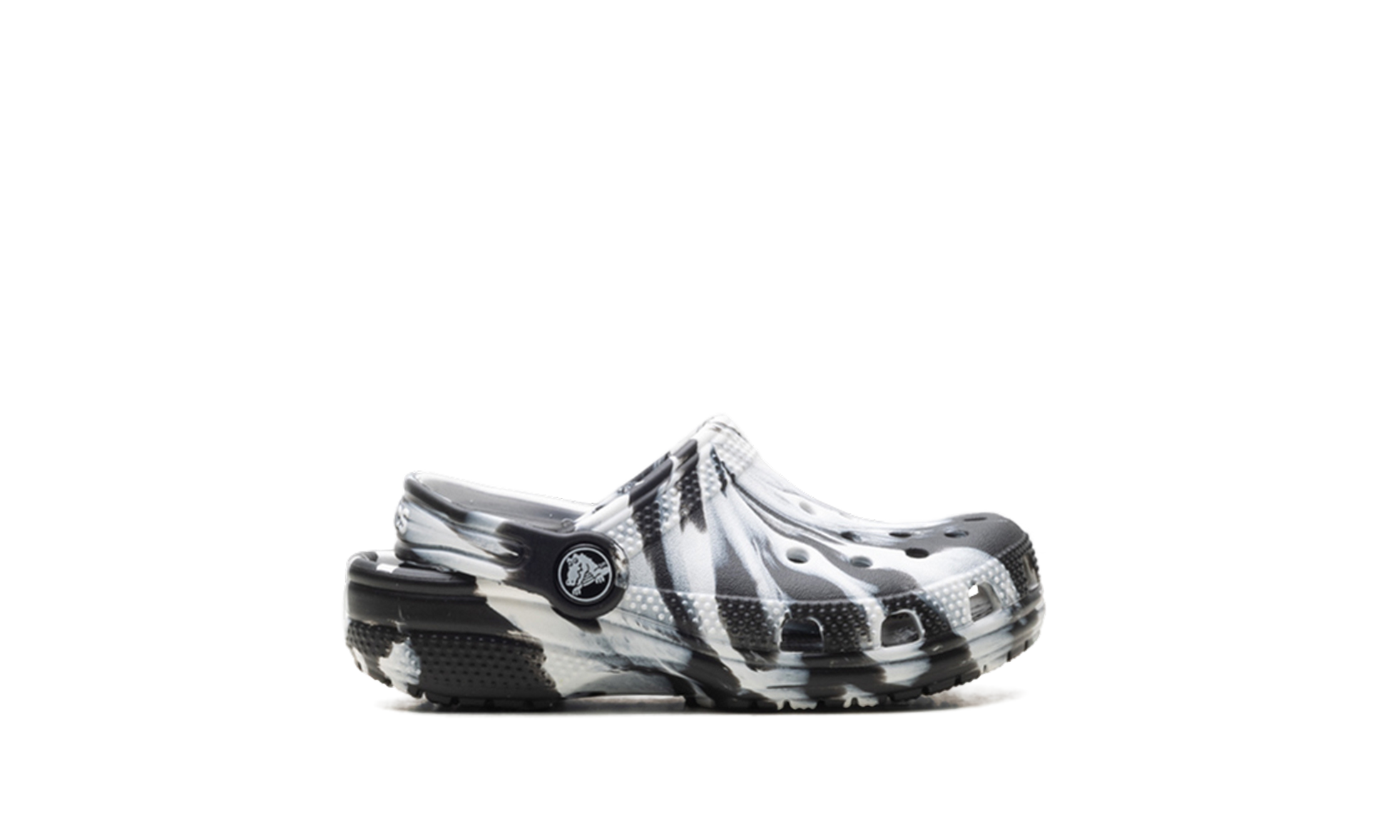 Classic Marbled Clog Td "Black" 206838 066