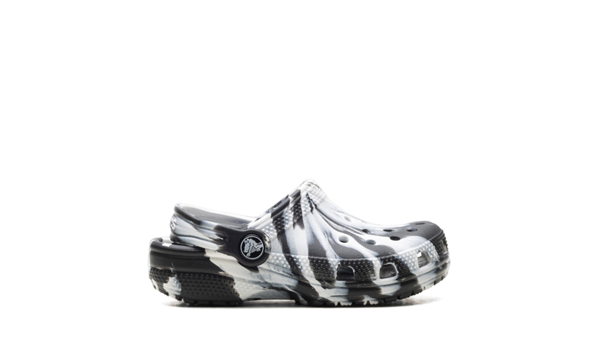 Classic Marbled Clog Td "Black" 206838 066