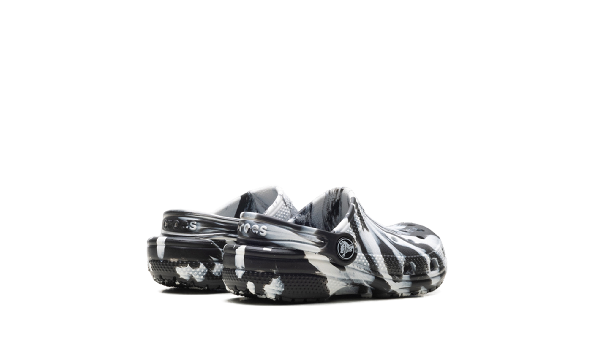 Classic Marbled Clog Td "Black" 206838 066