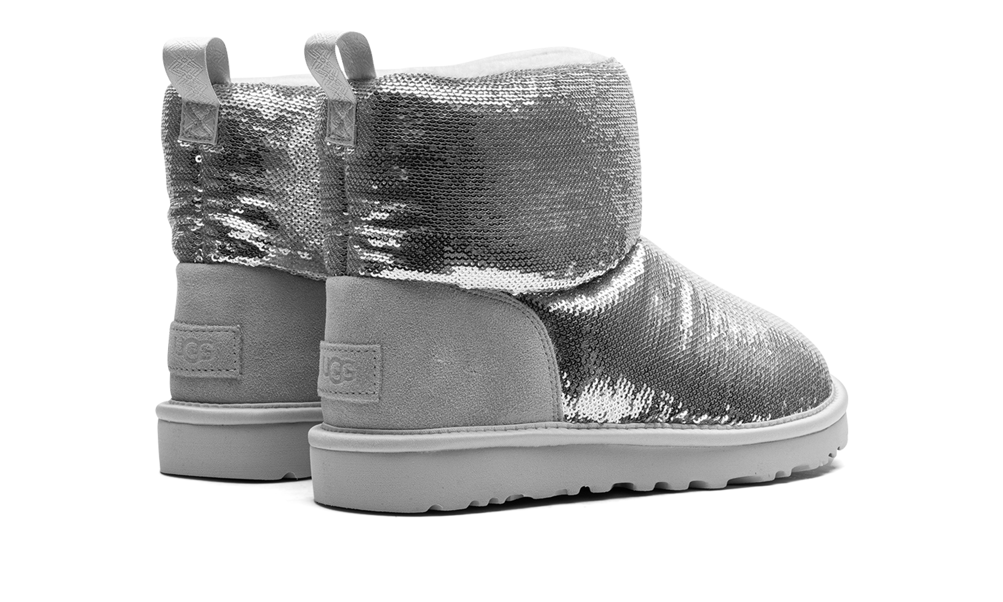 Classic Mini Boot Women "Mirror ball silver" 1151291 SLVR