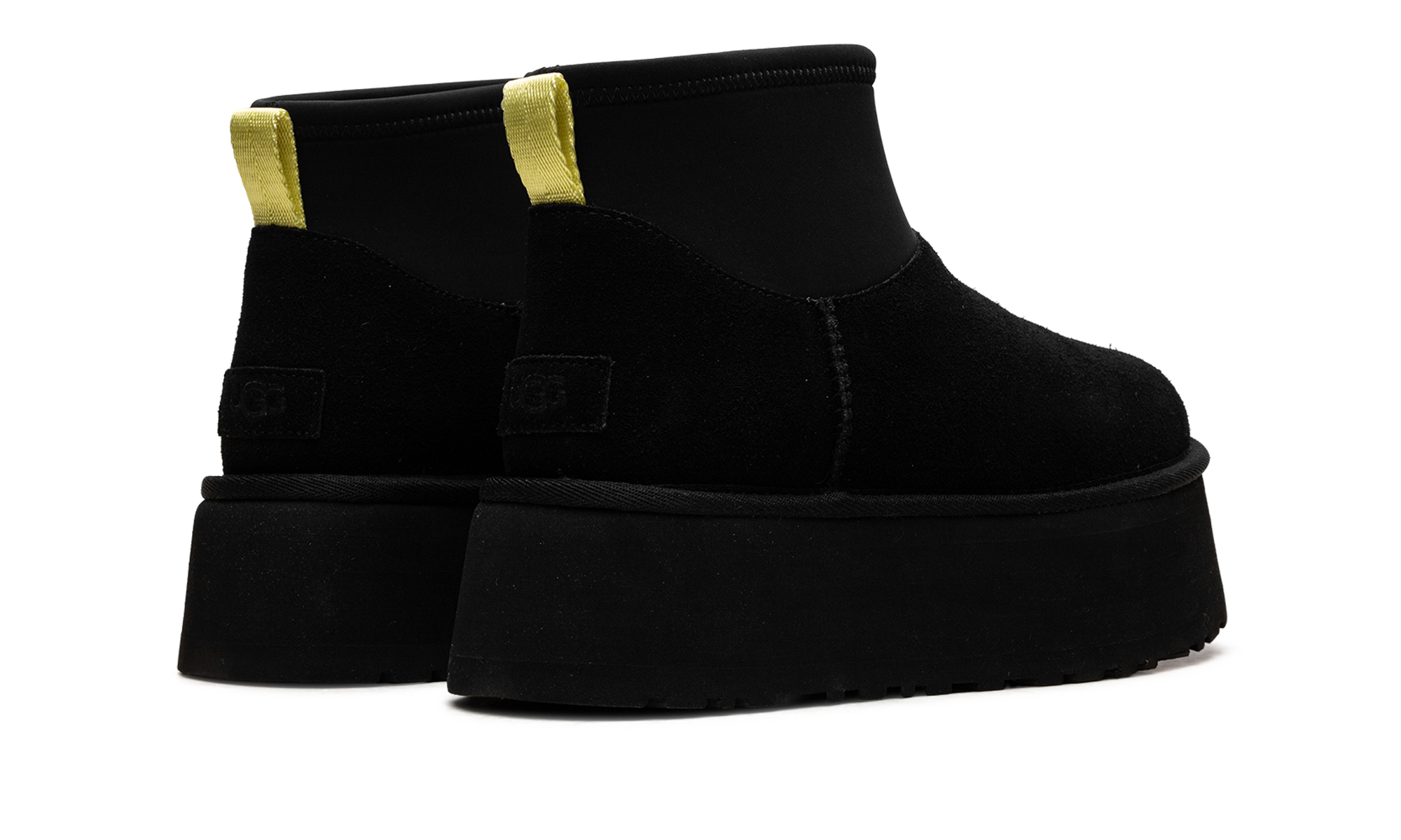 Classic Mini Dipper Boot Women "Black yellow" 1168170 BLK