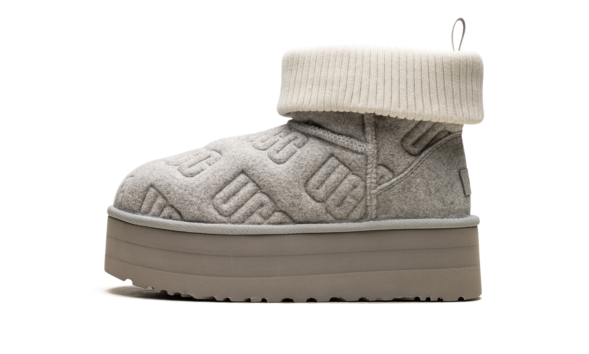 Classic Mini Platform Felted "Grey" 1144047 GREY