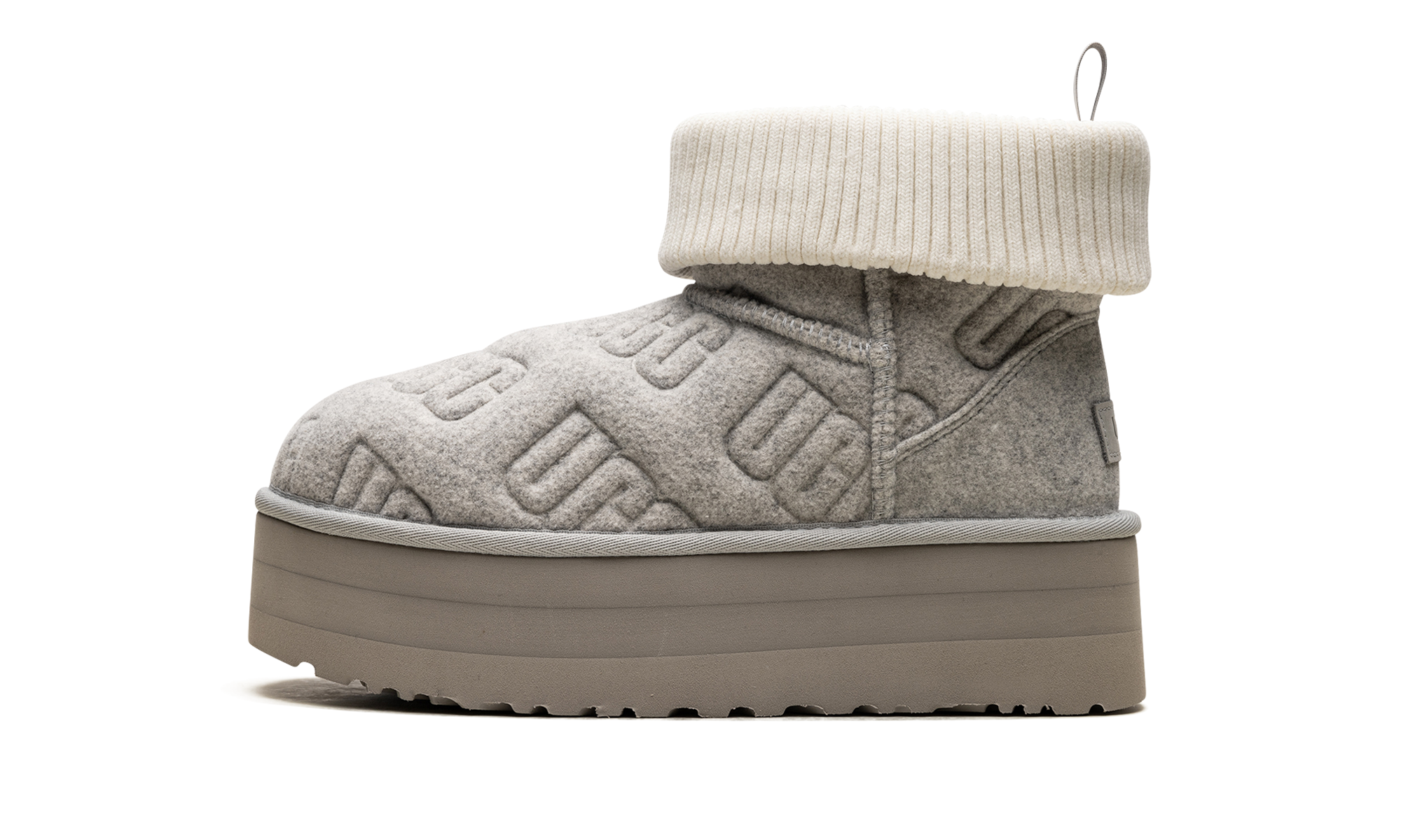 Classic Mini Platform Felted "Grey" 1144047 GREY
