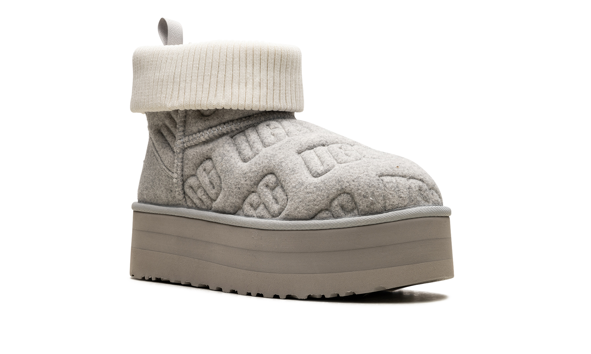 Classic Mini Platform Felted "Grey" 1144047 GREY