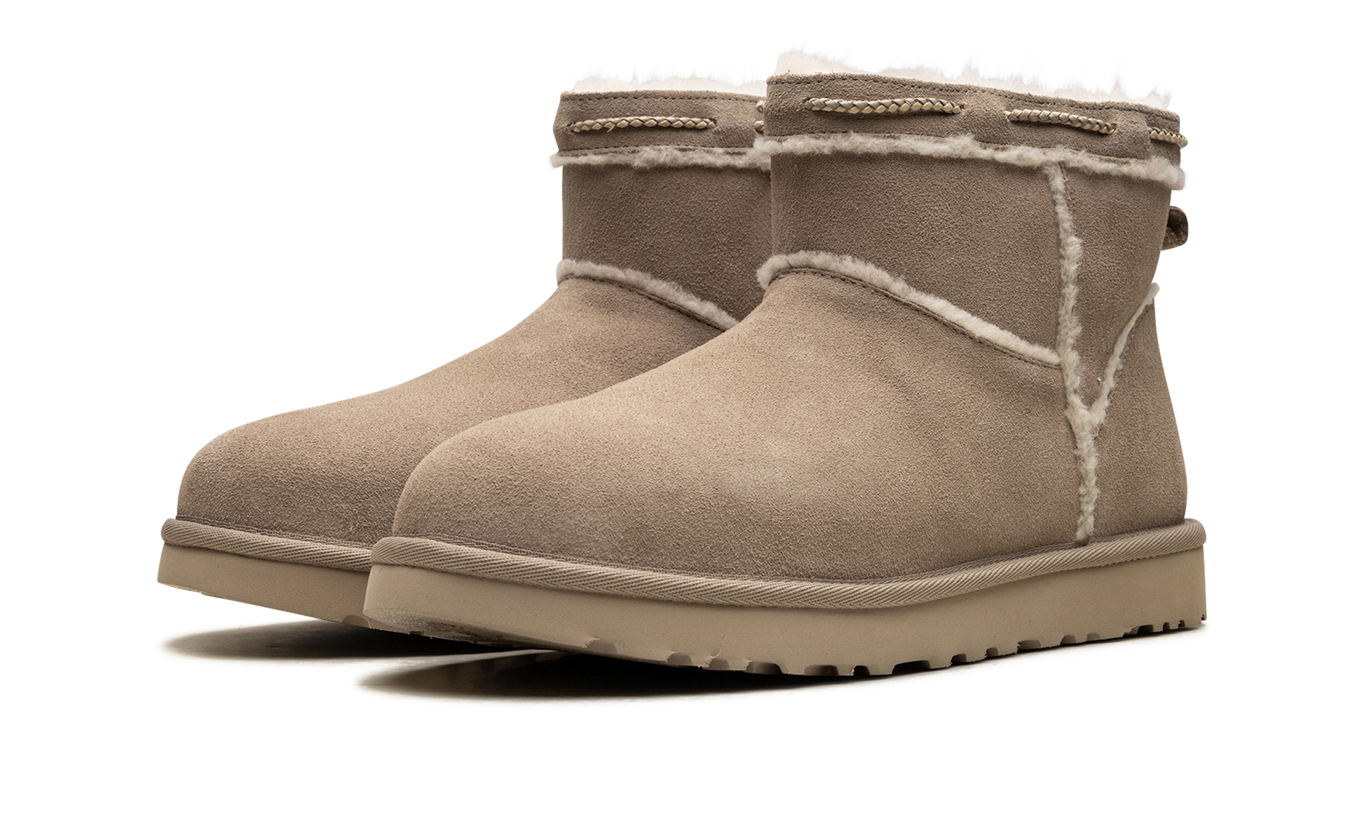 Classic Mini Shearling Braid Women "Dune" 1166751 DUNE