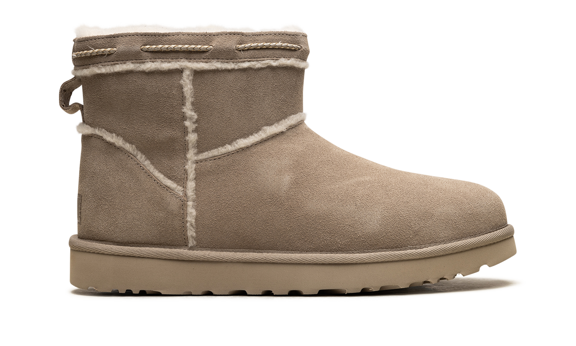 Classic Mini Shearling Braid Women "Dune" 1166751 DUNE