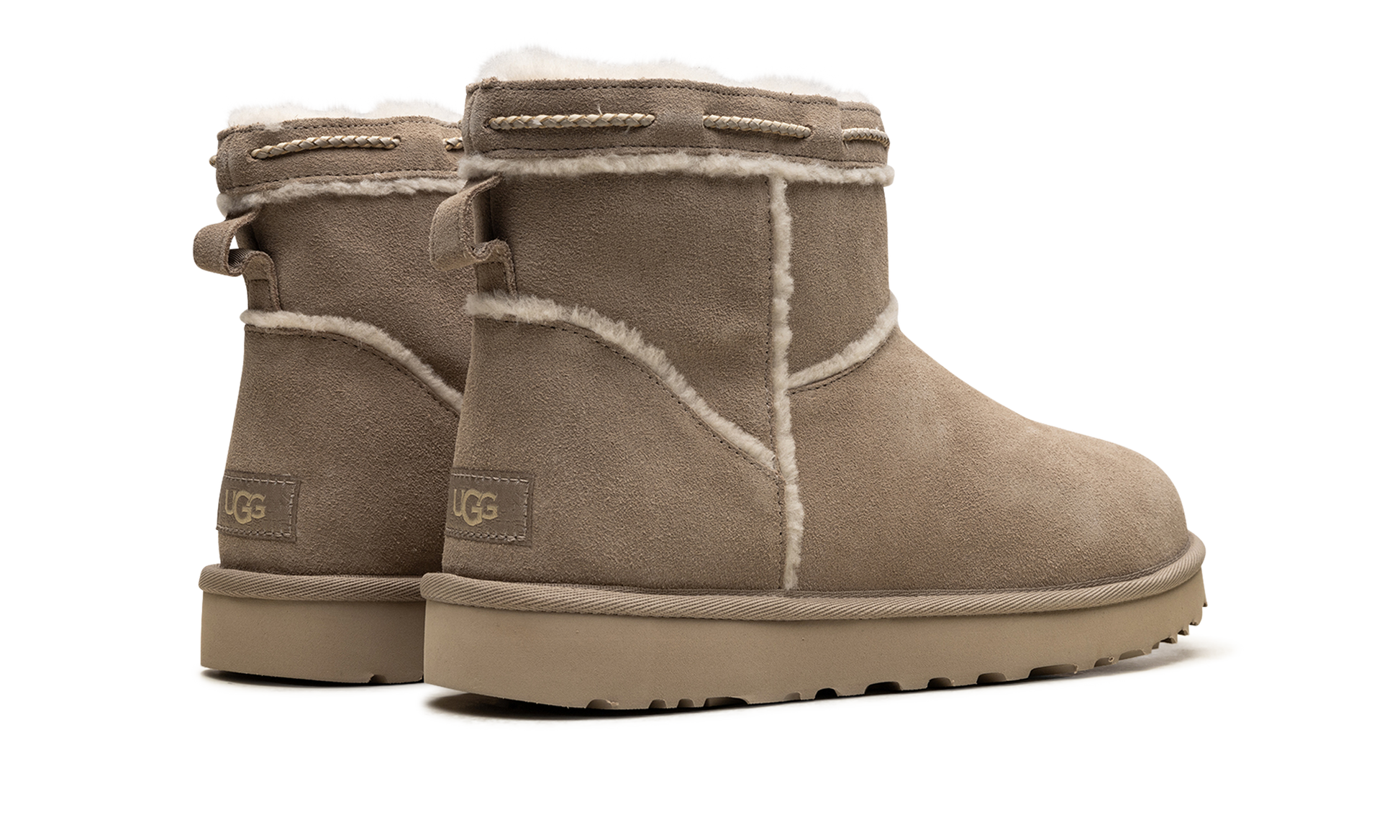 Classic Mini Shearling Braid Women "Dune" 1166751 DUNE