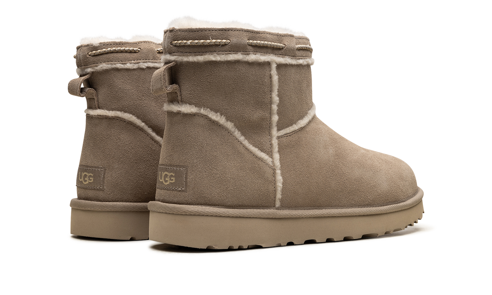 Classic Mini Shearling Braid Women "Dune" 1166751 DUNE