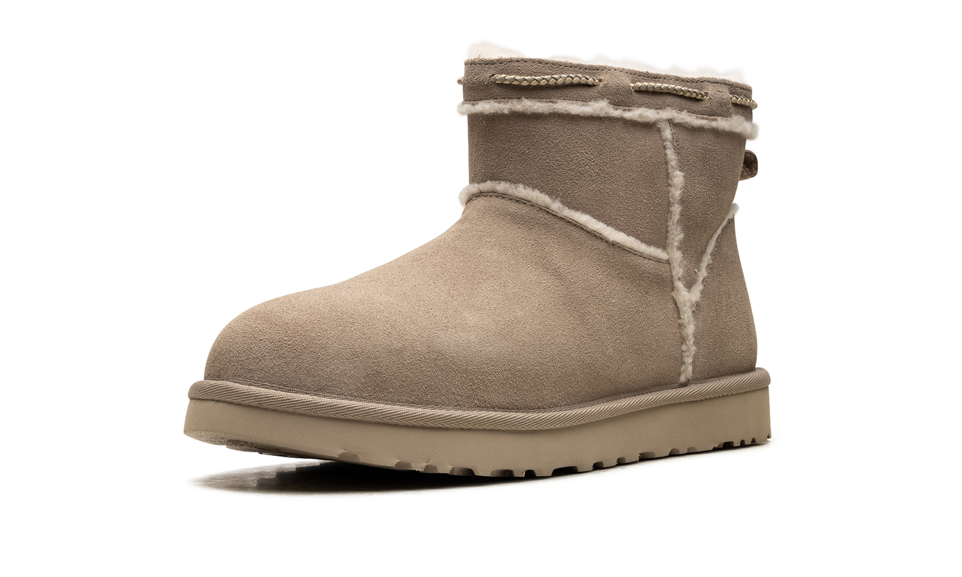 Classic Mini Shearling Braid Women "Dune" 1166751 DUNE