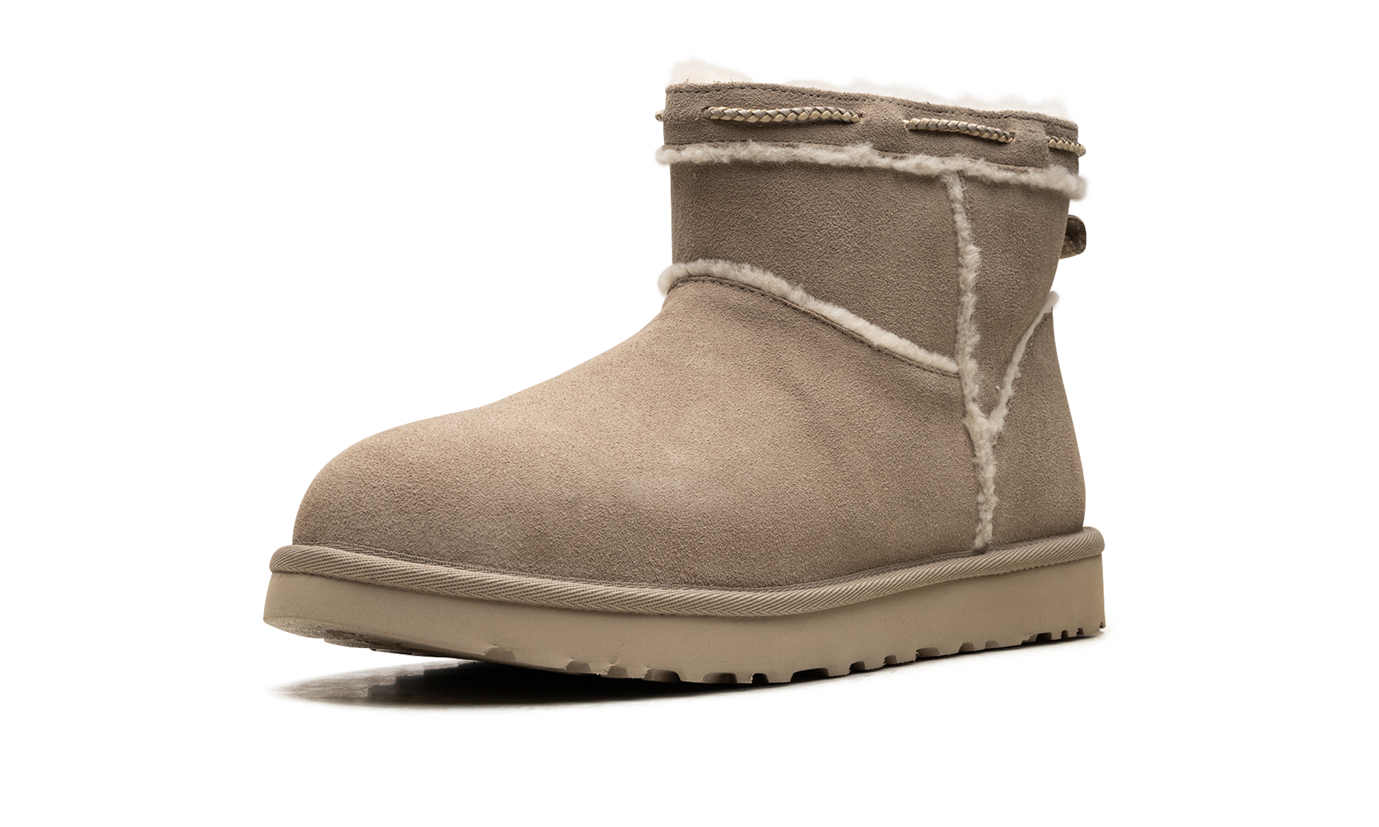 Classic Mini Shearling Braid Women "Dune" 1166751 DUNE