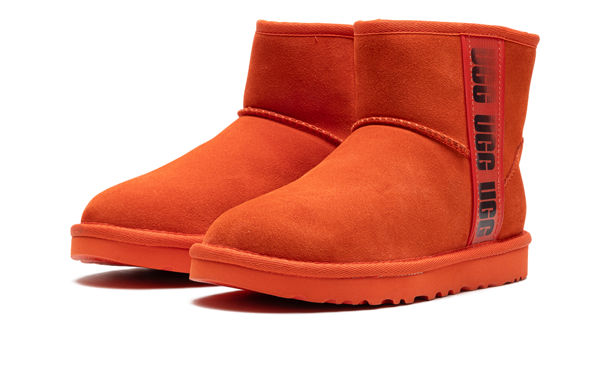 Classic Mini Side Logo Ii Boot Women "Orange" 1134962 HONG