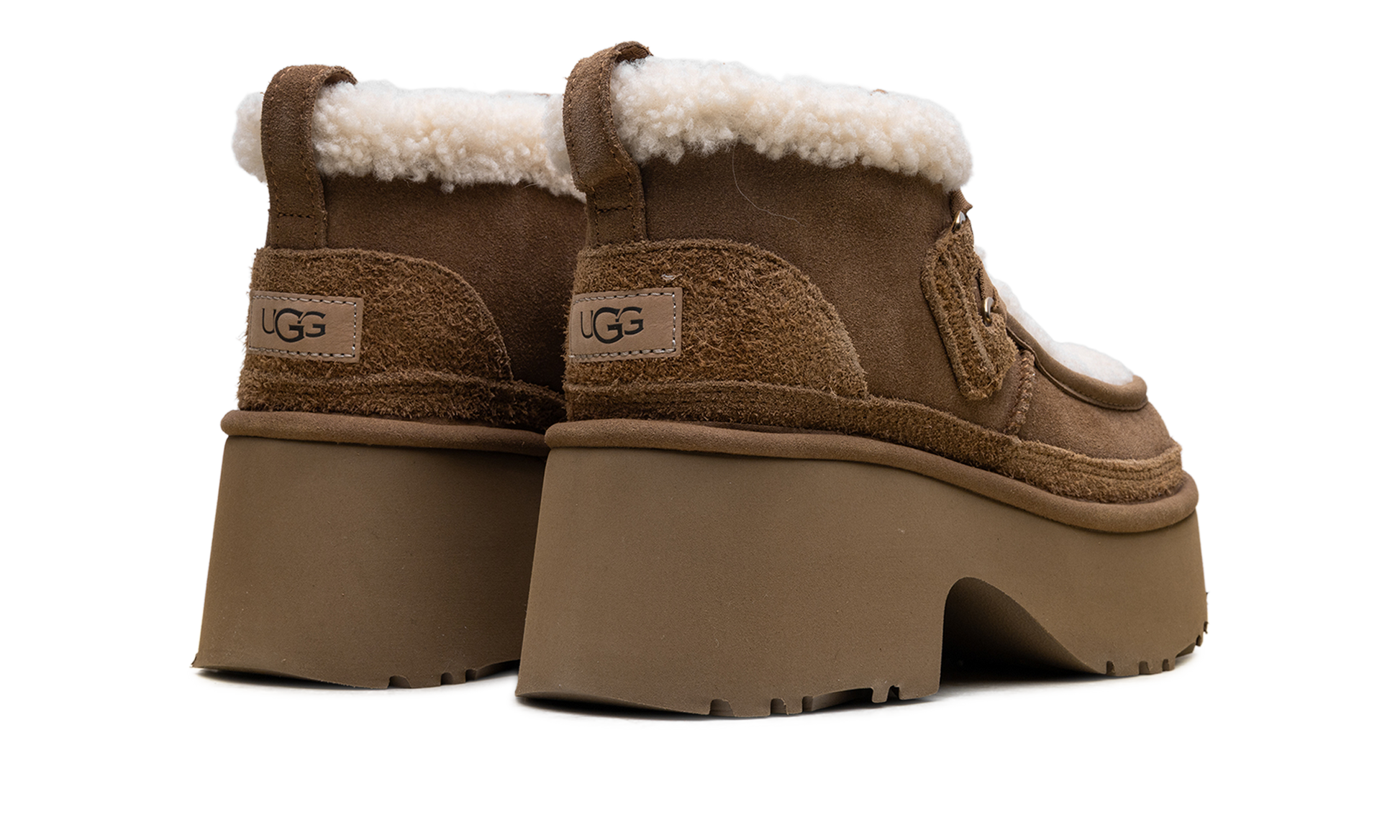 Classic New Heights Lace Up Women "Chestnut" 1167772 CHE